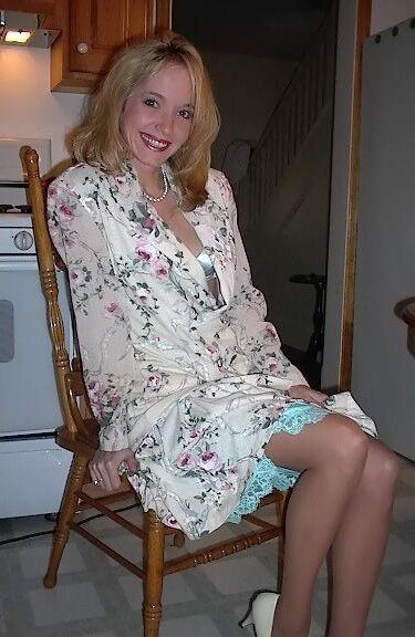 Kelli Unknown Set Light Blue Half Slip in Kitchen