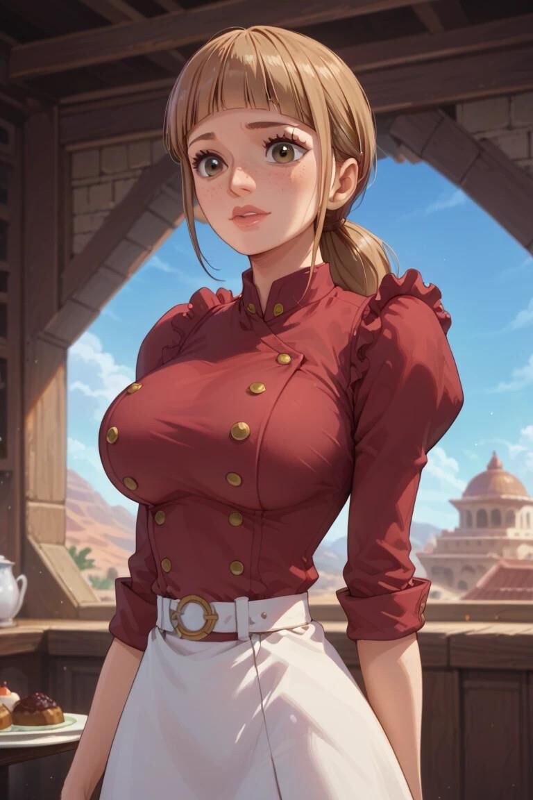 empregada doméstica de uma peça Cosette hentai ai