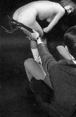 Retro Spanking Janus FD brunette pink outfit