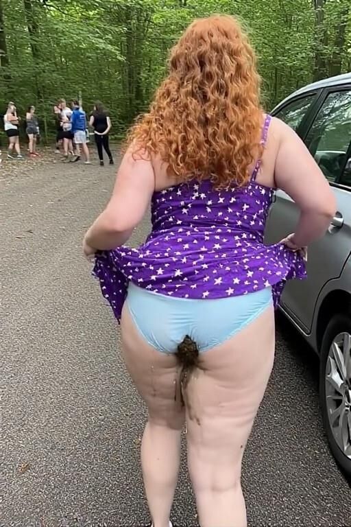 ai panty poop accidents in forrest (Scat Warning)