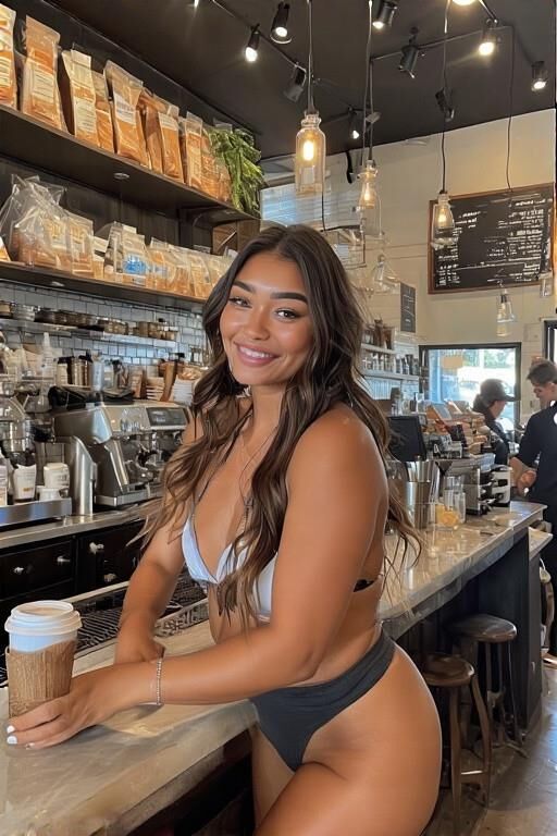 Baristas de biquíni