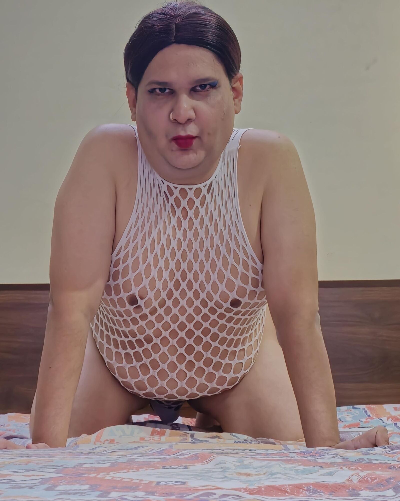 pelirroja shemale monica m en malas blancas s