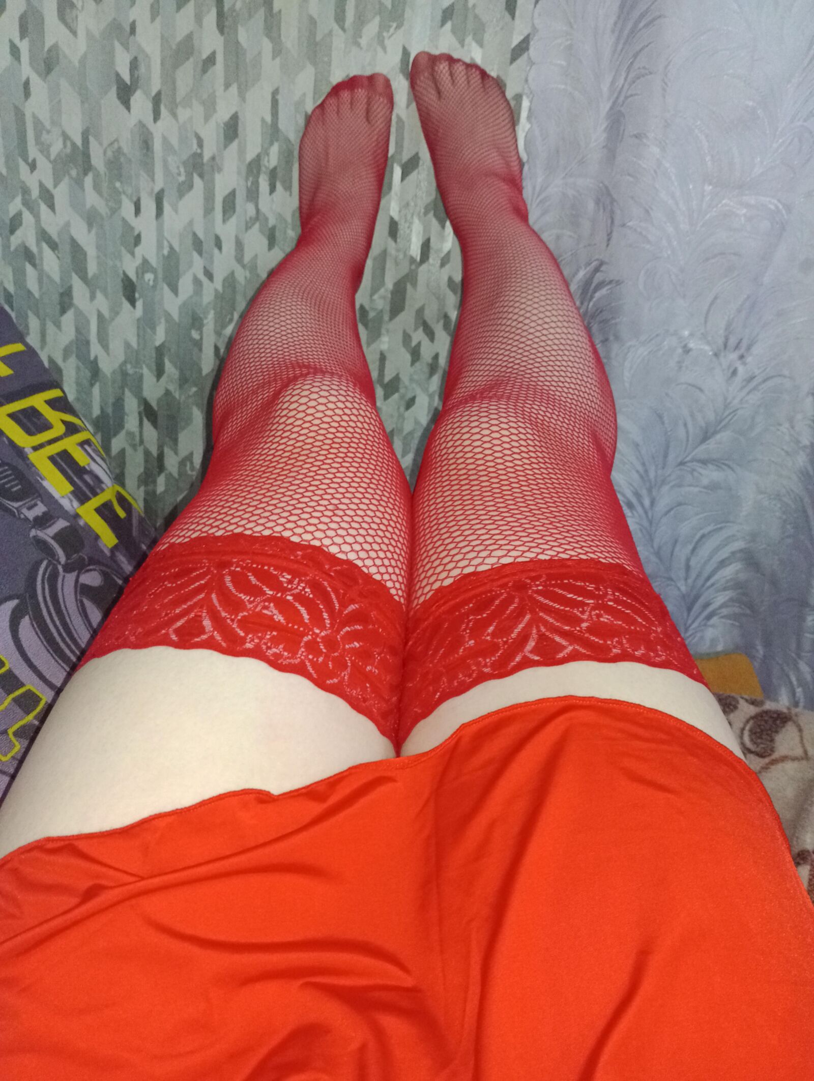 Je suis en rouge