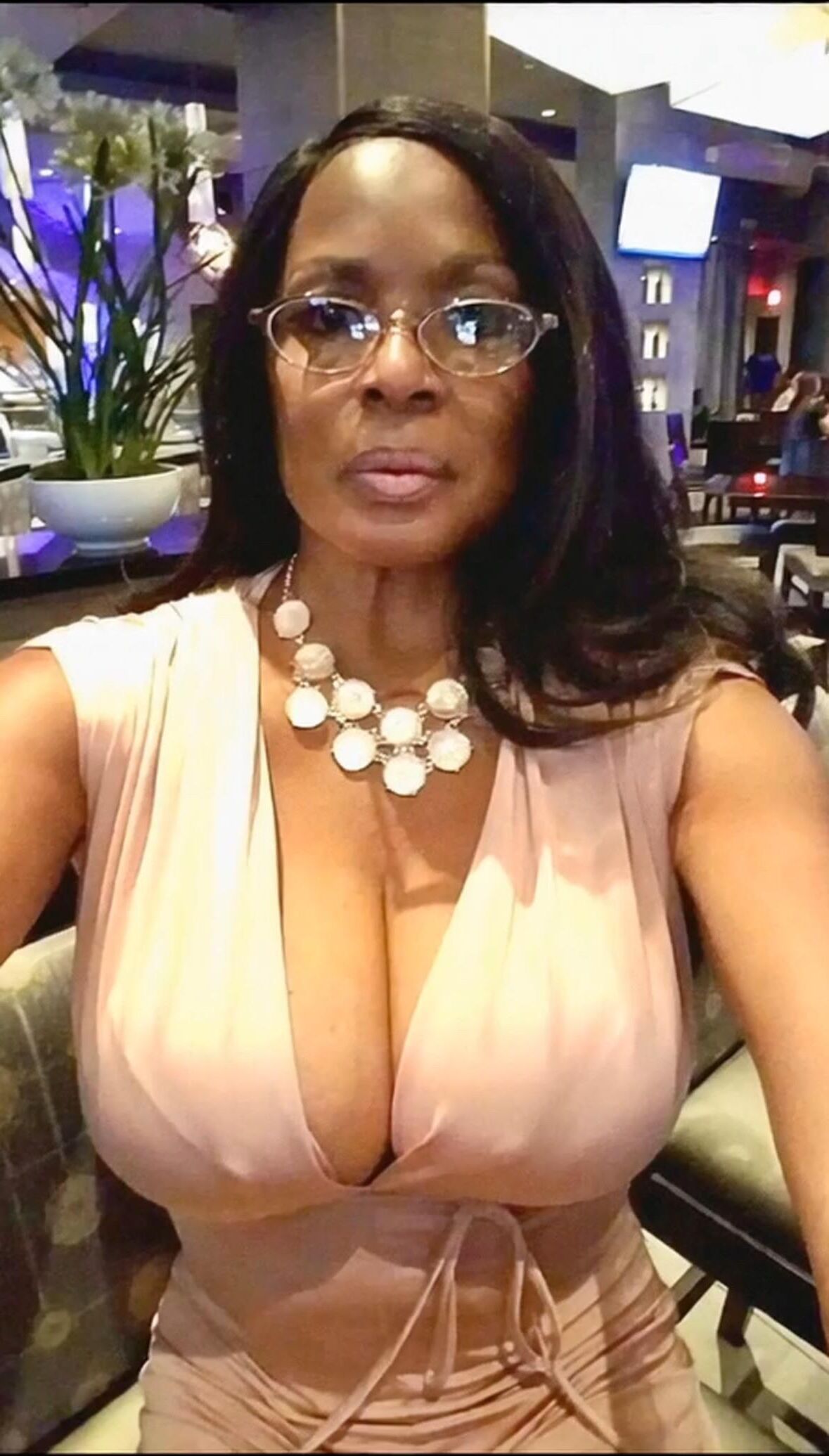 AI Black Woman Friend (Really Big Tits)
