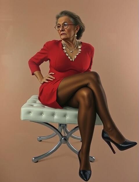 AI collection mature granny