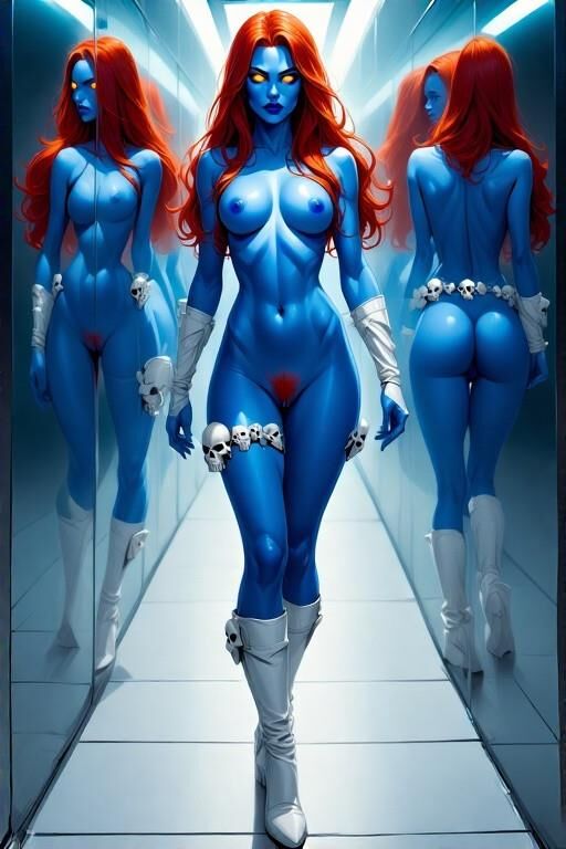 A.I. Fun with Mystique (Classic Comic Version)