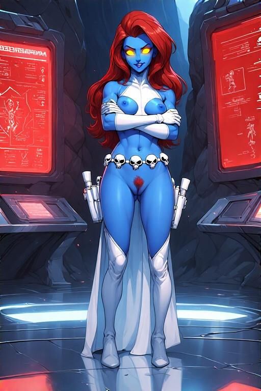 A.I. Fun with Mystique (Classic Comic Version)