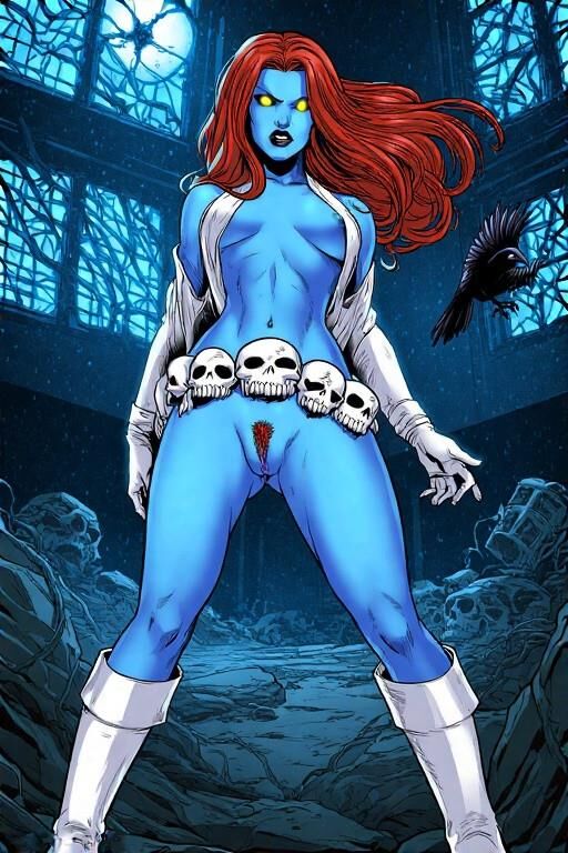A.I. Fun with Mystique (Classic Comic Version)