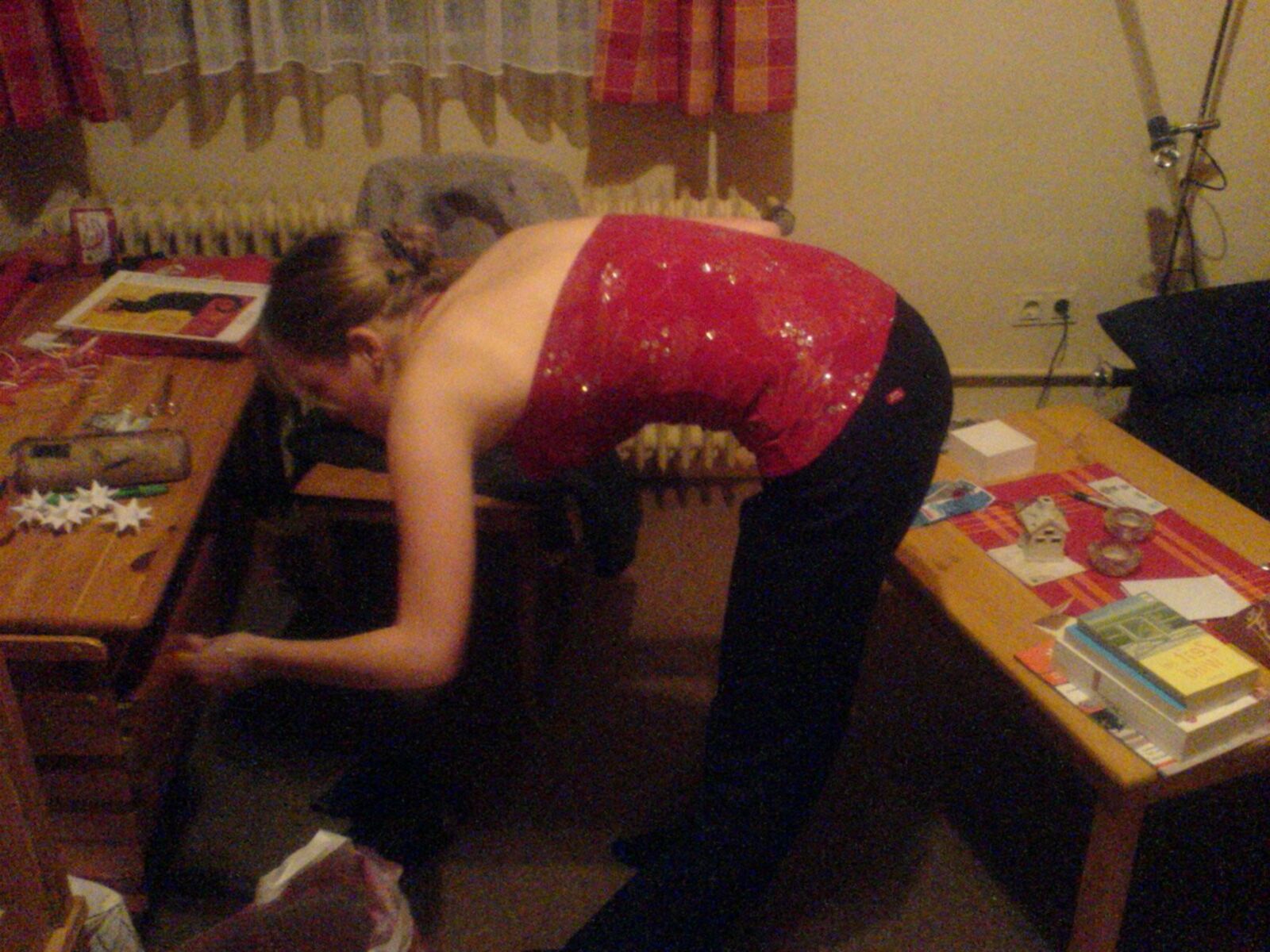 Petite amie allemande blonde nue nue