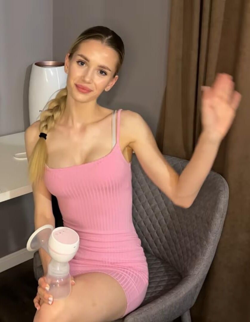 Beaux seins de lait