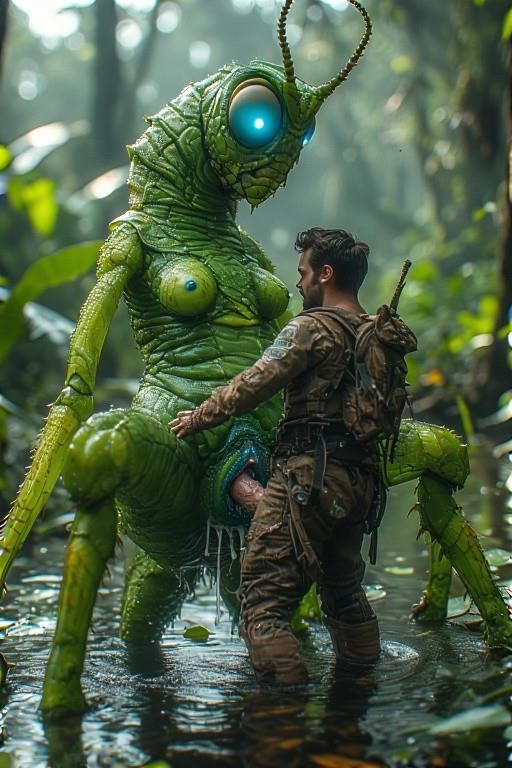 Mutant Grasshopper Sex