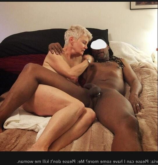 Granny of the Week ! This sweet granny is a Nympomanic for BBC