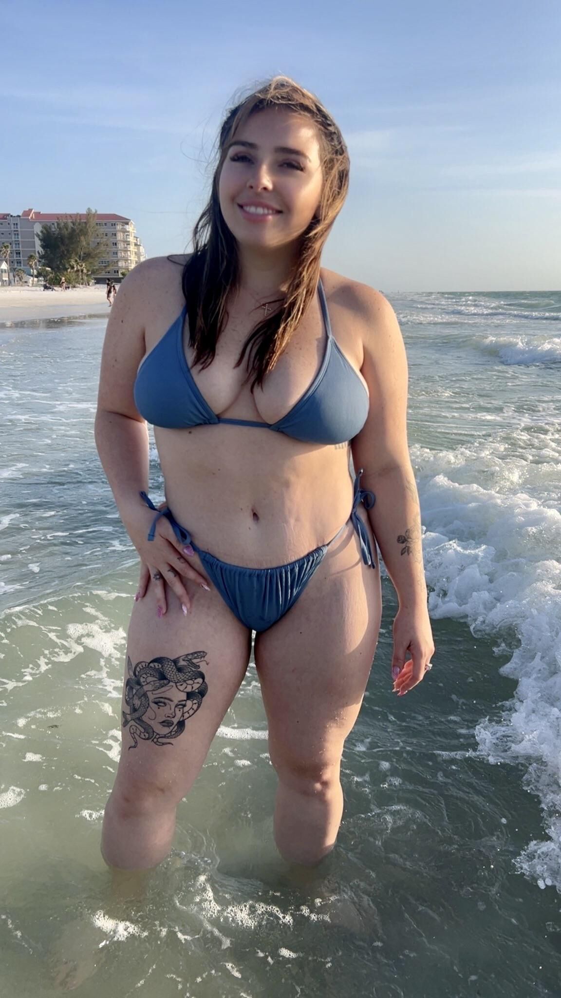 Rene Big Butt Big Tits Curvy Brunette with Glasses Mixed Shots
