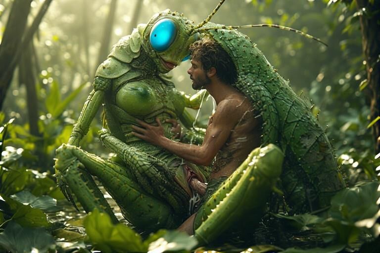 Mutant Grasshopper Sex
