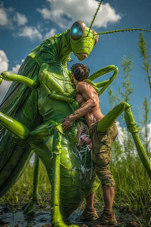 Mutant Grasshopper Sex