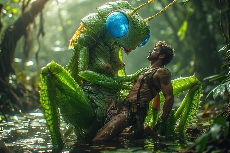 Mutant Grasshopper Sex