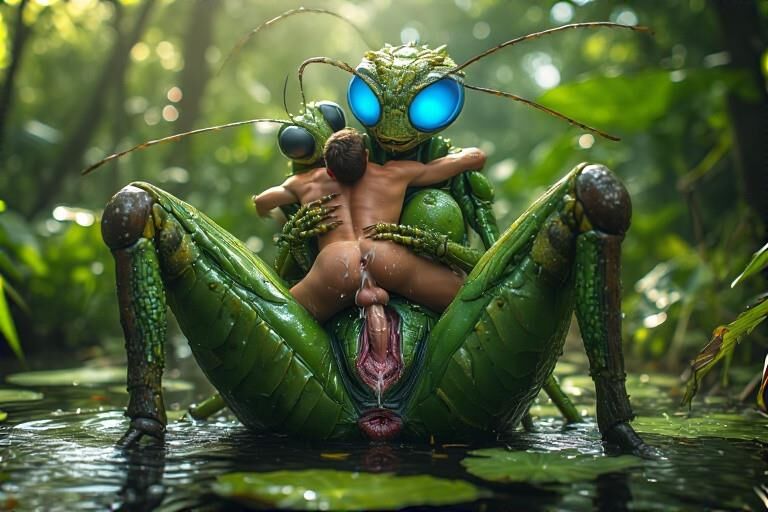 Mutant Grasshopper Sex