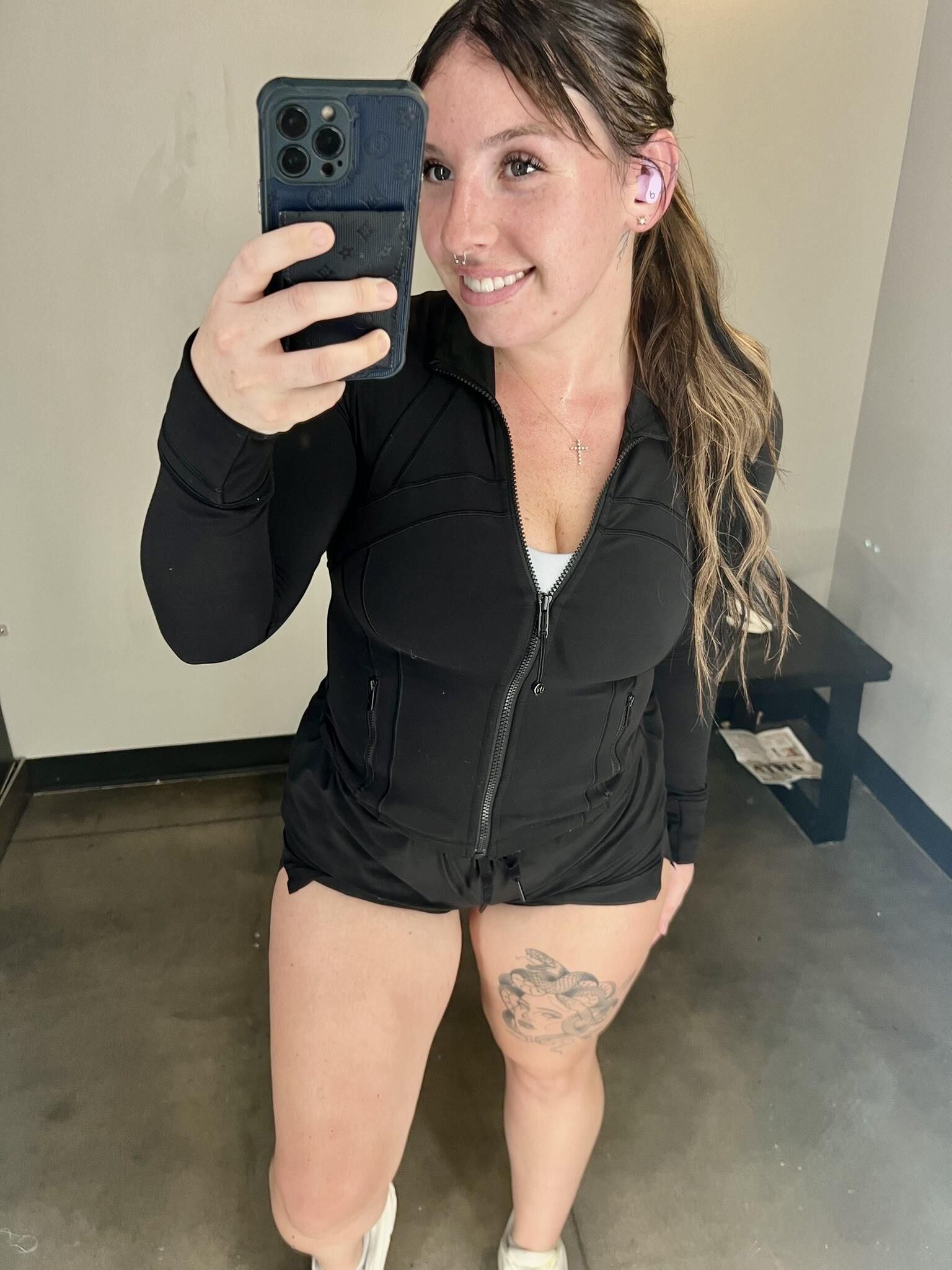 Rene Big Butt Big Tits Curvy Brunette with Glasses Mixed Shots