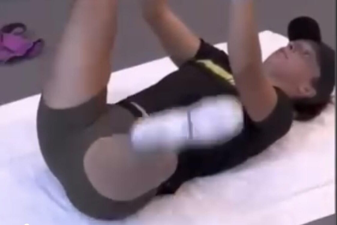 Lustige Zeit sexy Tennis