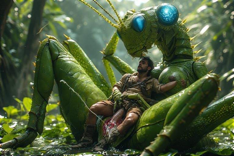Mutant Grasshopper Sex