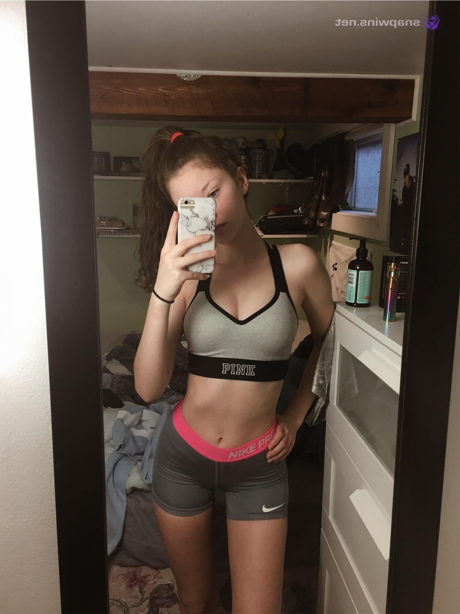 Hottest Brunette Teen Lily ????????