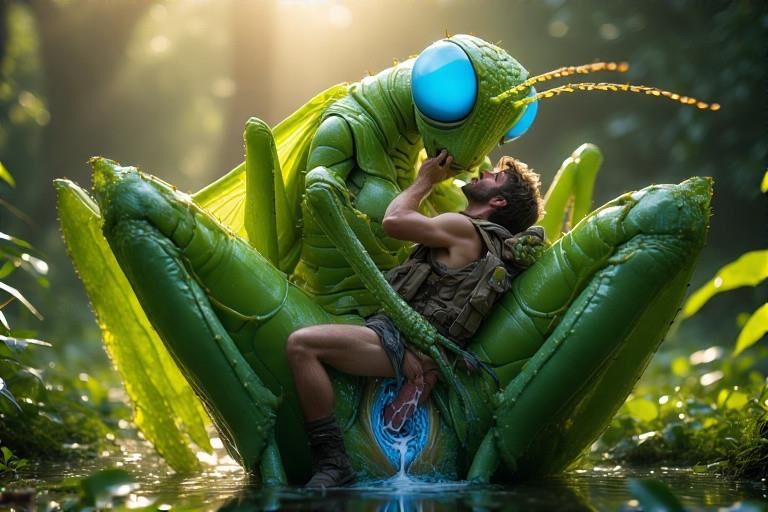 Mutant Grasshopper Sex