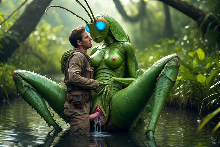 Mutant Grasshopper Sex