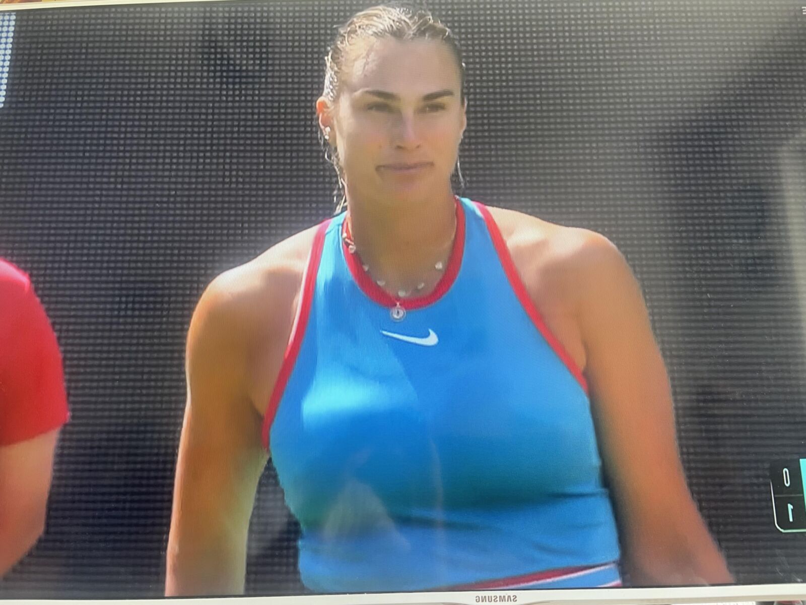 Lustige Zeit sexy Tennis