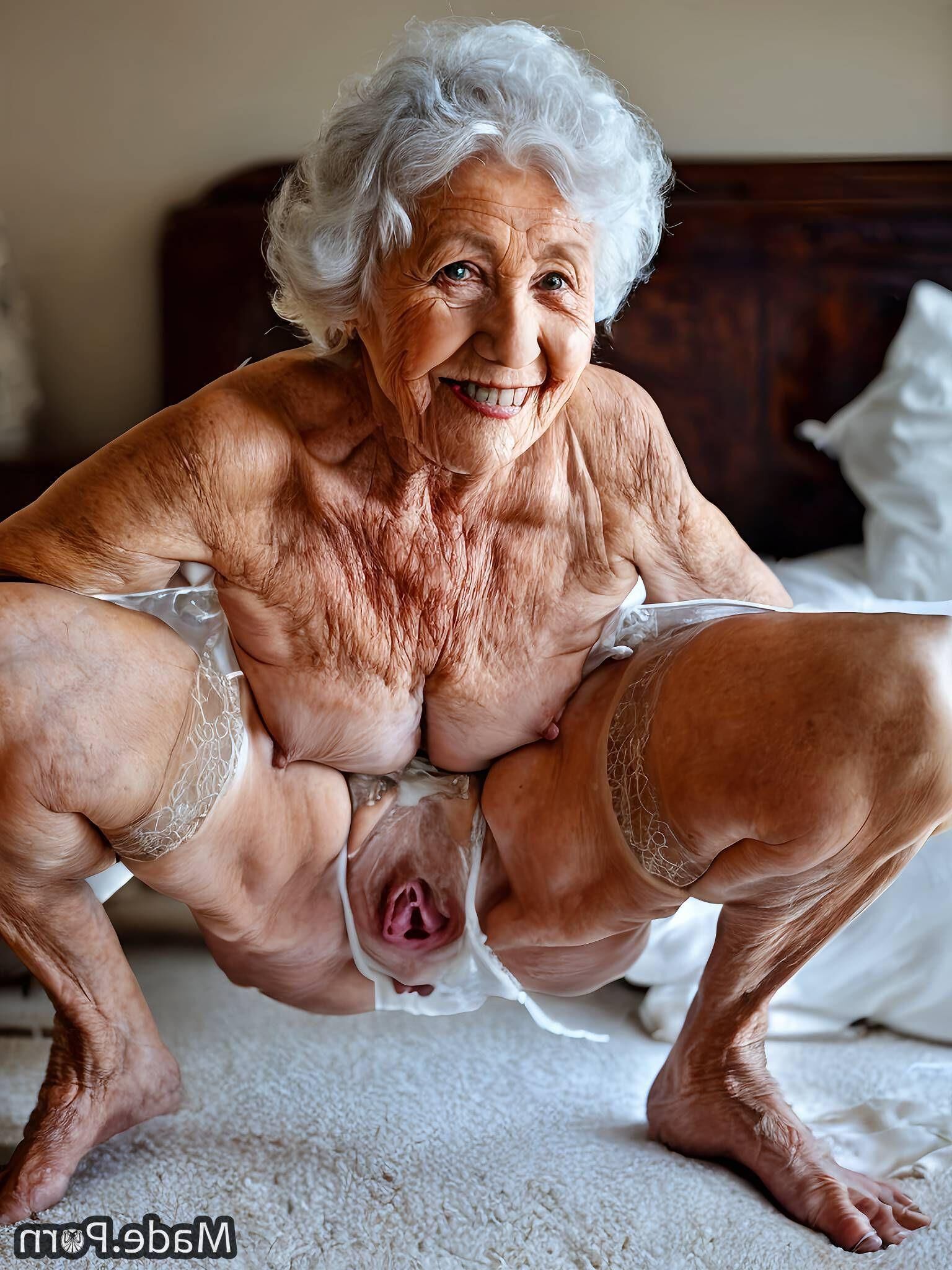 Grandma, Fired Up and Ready to Ride!