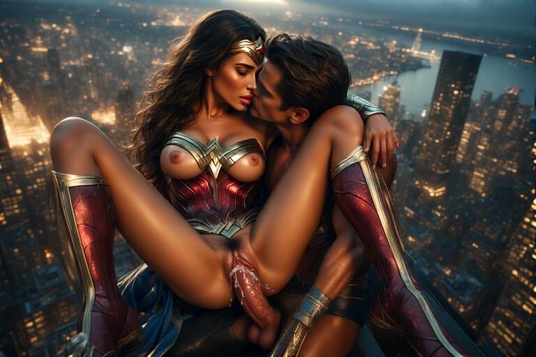 Spider Man and Wonder Woman
