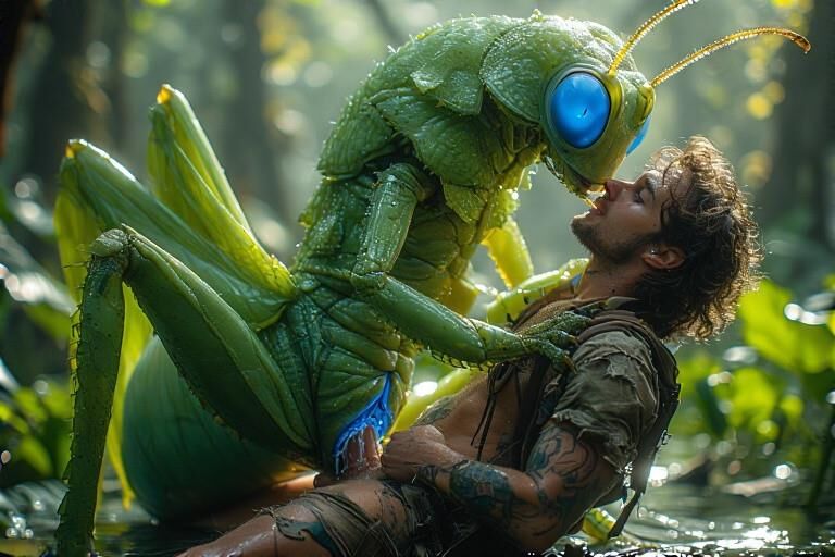 Mutant Grasshopper Sex