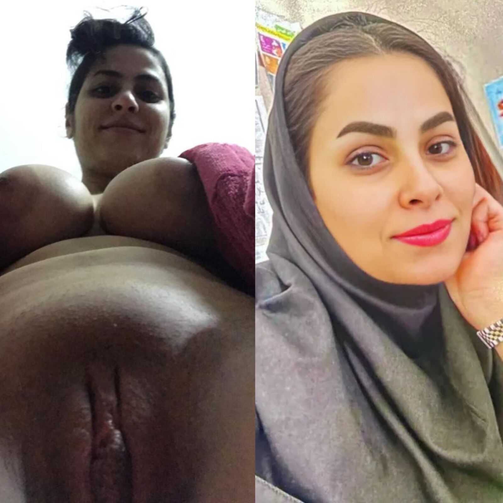 Iranian Hijabi whores exposed 