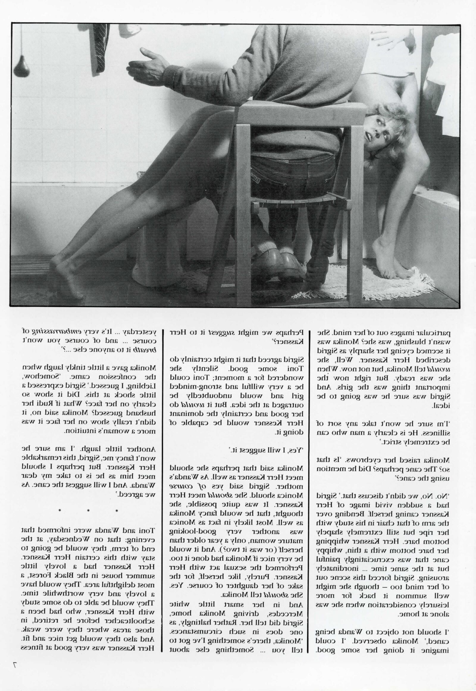 Retro Spanking Blushes Photo Set Two Girls Bathroom