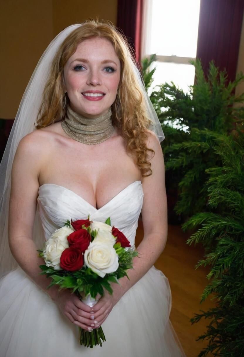 Nice redhead babe AI