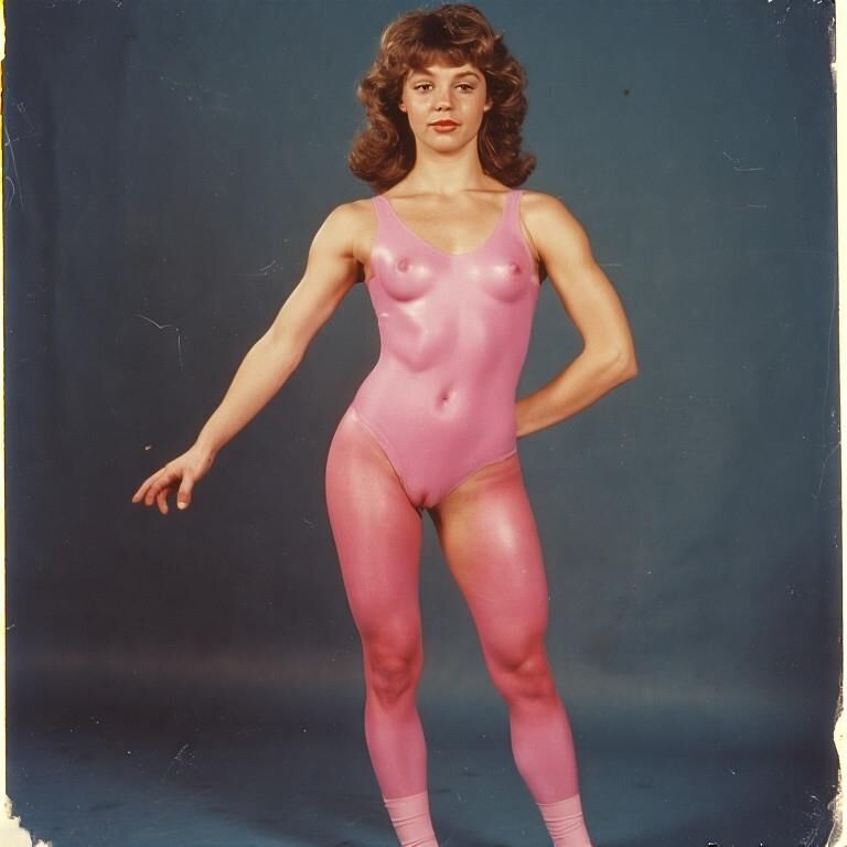 Body paint ballerina