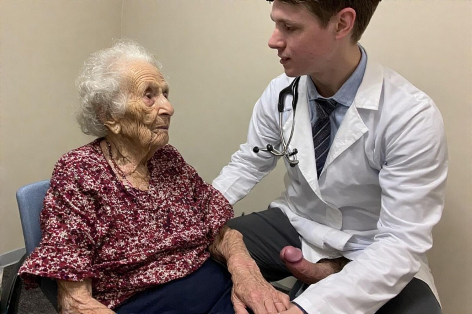 Young doctors and their older patients