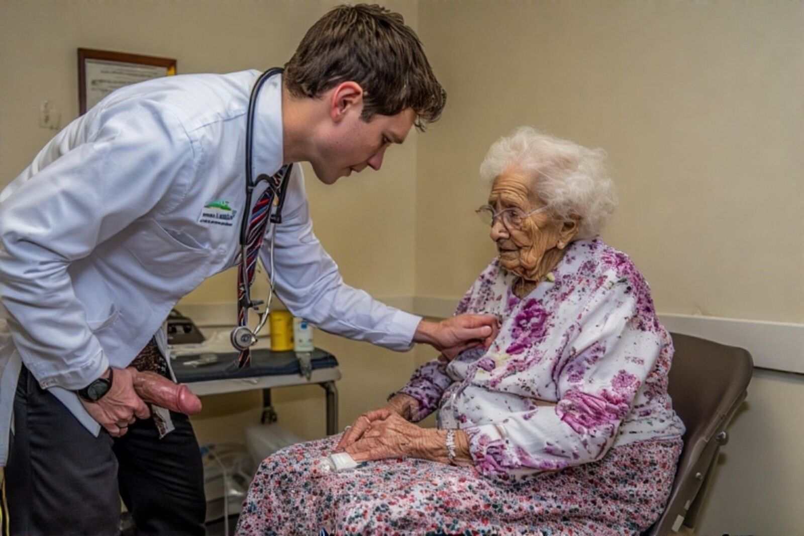 Young doctors and their older patients