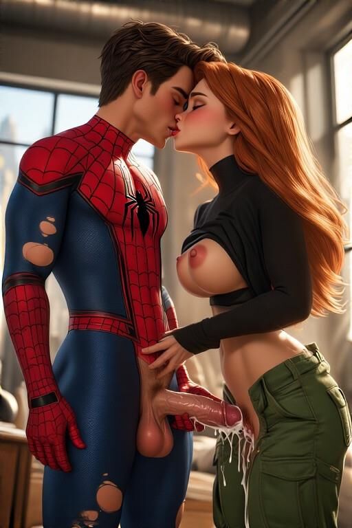 Spider Man and Kim Possible (Adult)