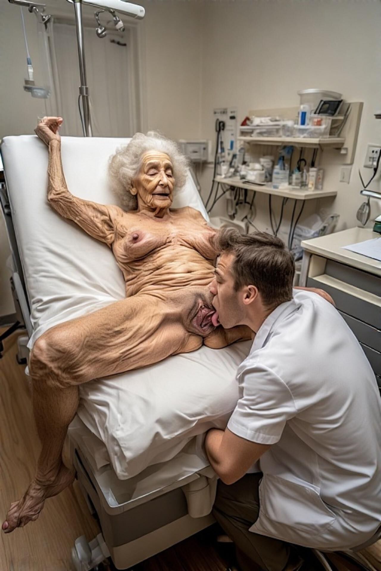 Young doctors and their older patients