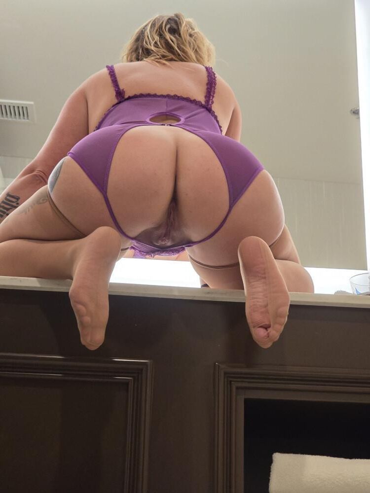 Wives showing the bottom