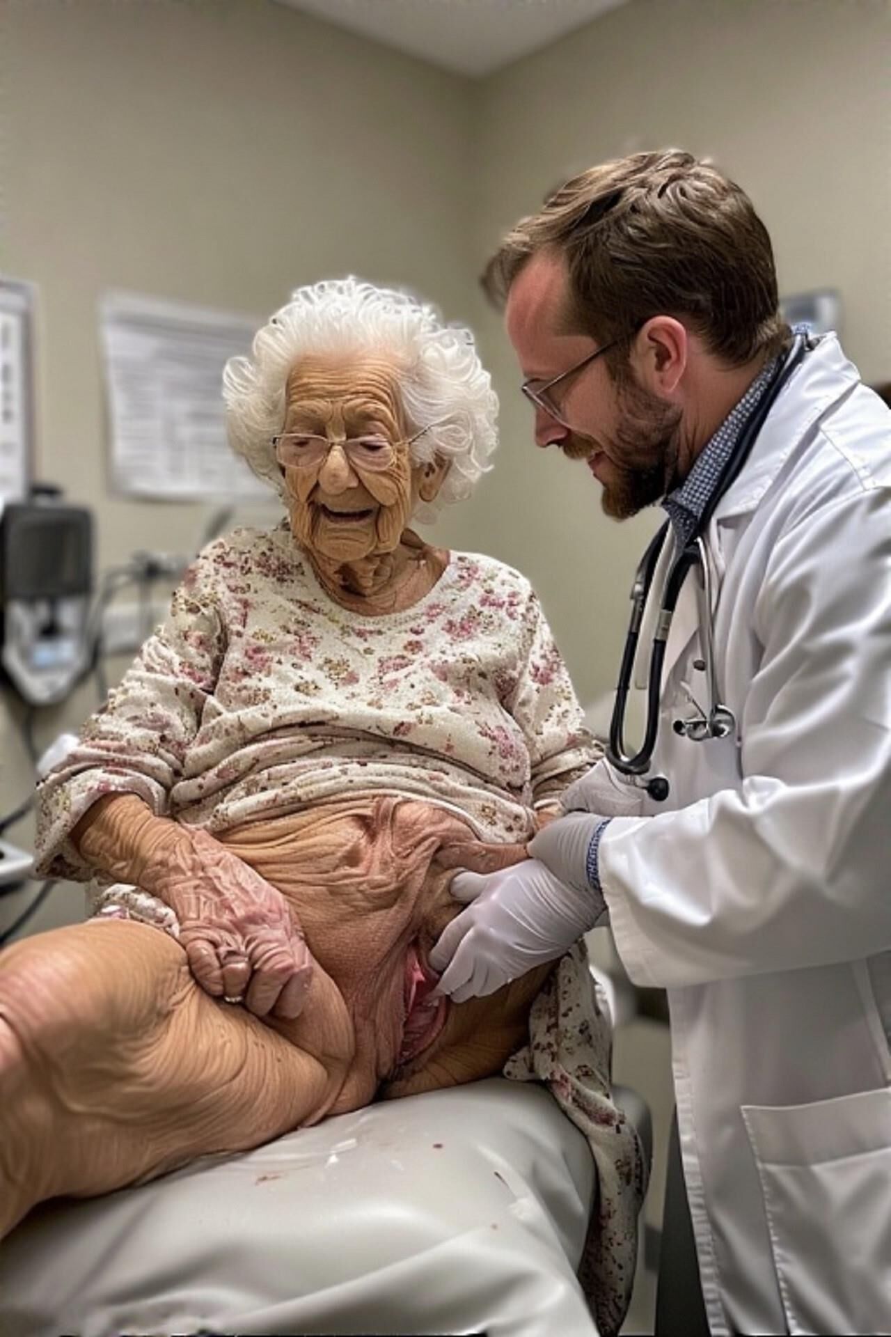 Young doctors and their older patients