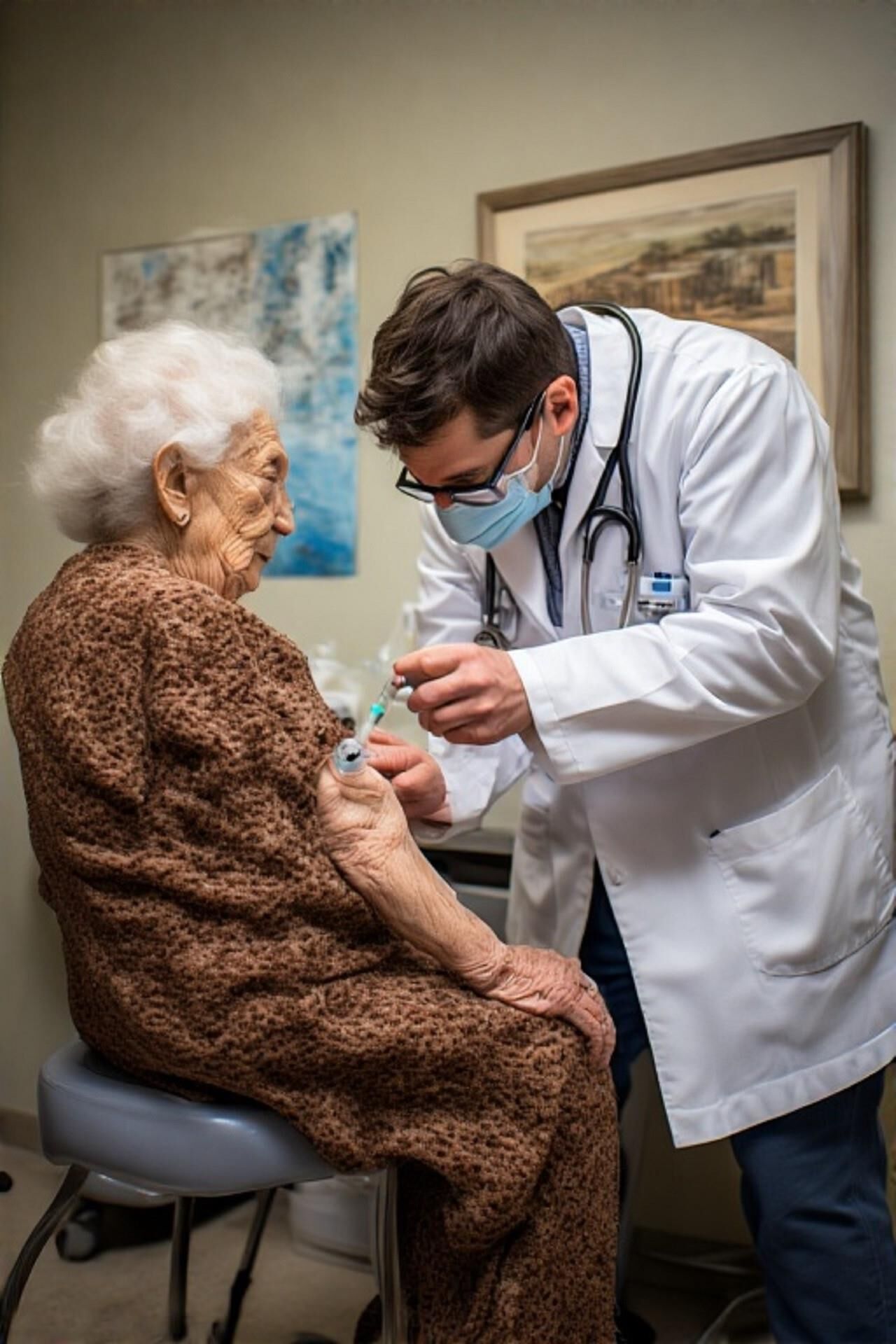 Young doctors and their older patients