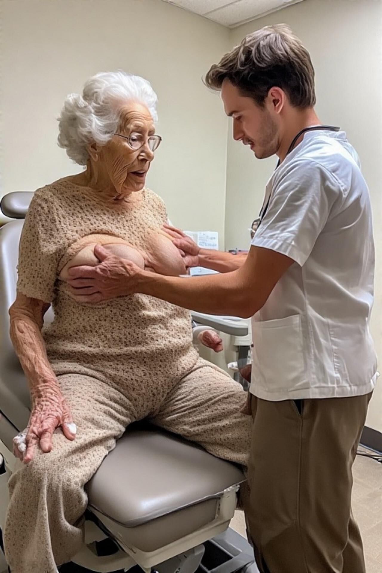 Young doctors and their older patients