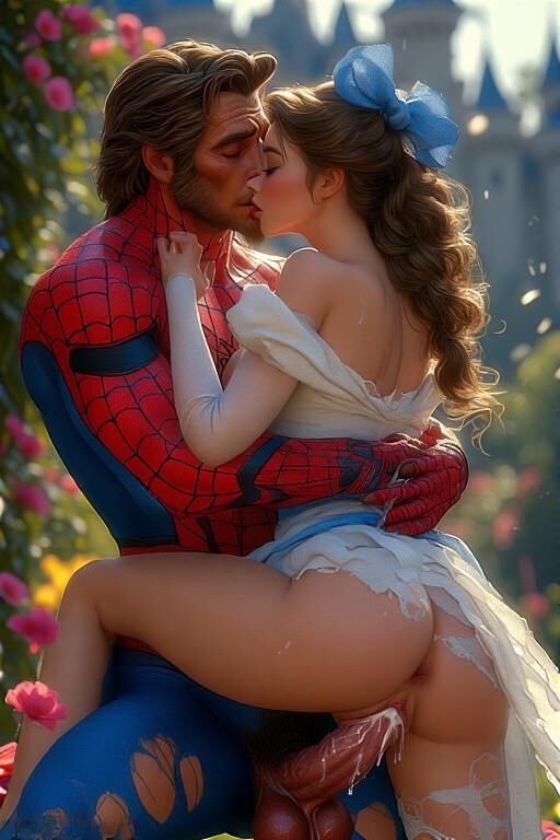 Spider Man and Belle (Adult)