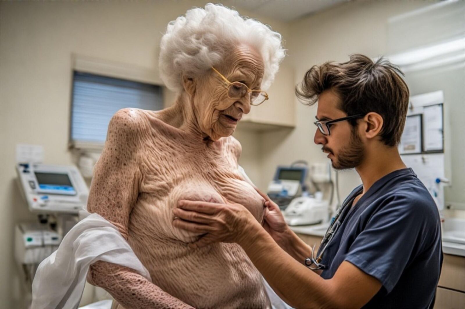 Young doctors and their older patients