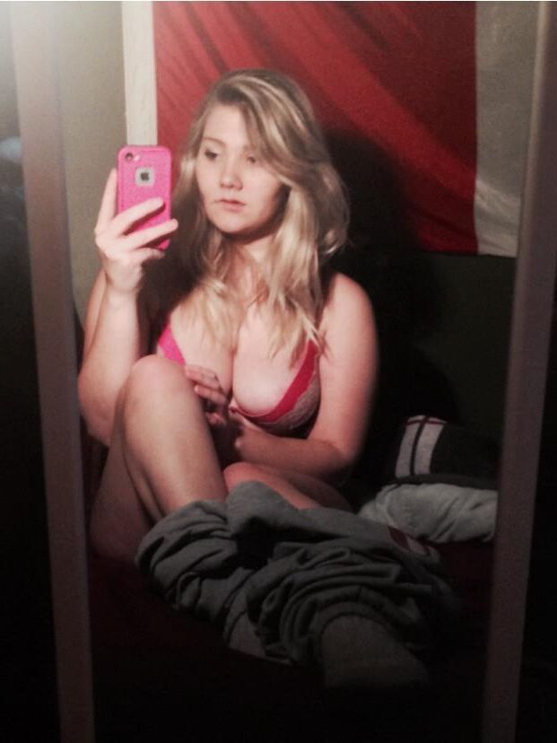 Lindo selfie canadense adolescente erin