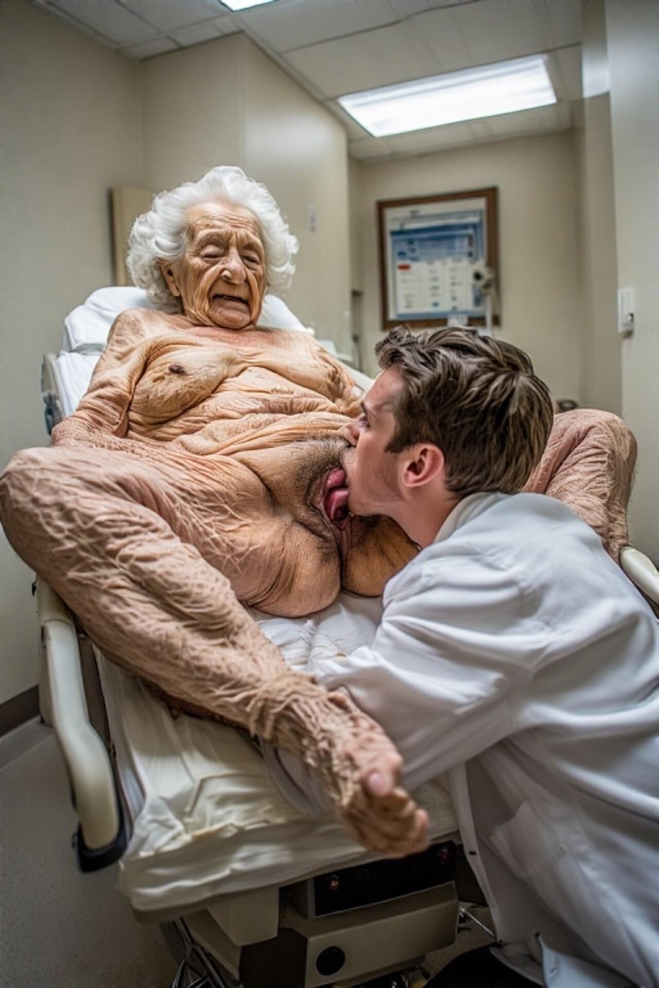 Young doctors and their older patients