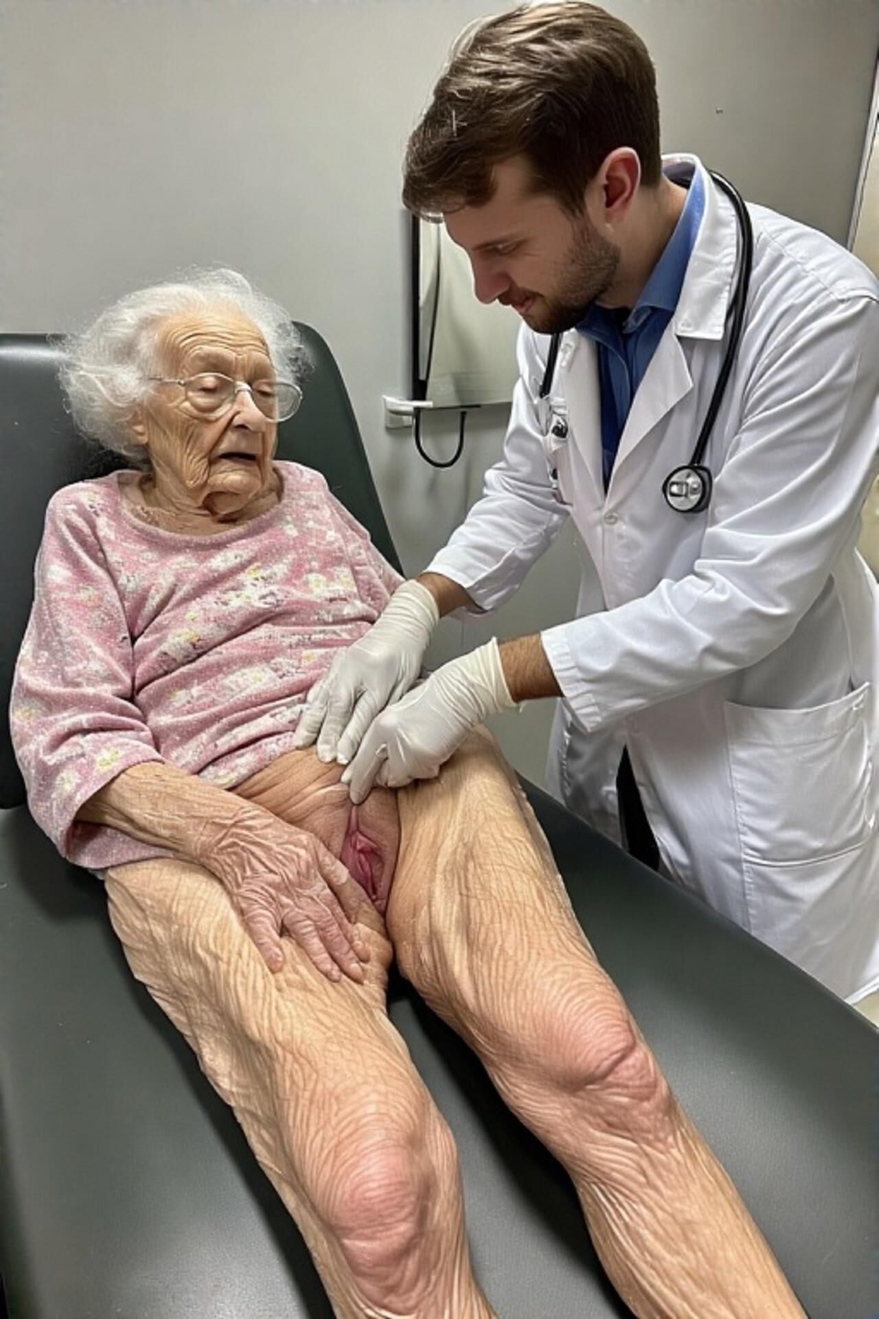 Young doctors and their older patients
