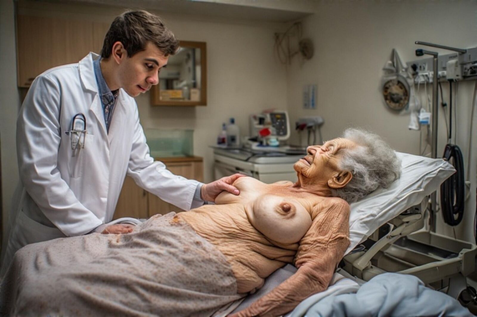 Young doctors and their older patients