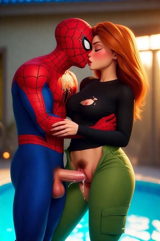Spider Man and Kim Possible (Adult)